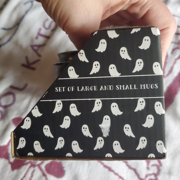 Madison Home International Mama & Mama’s Boo Ghost Mug Set, New in Box - Picture 3 of 6